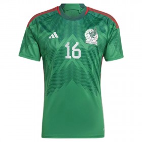 Mexico H.HERRERA 16 Hjemme VM 2022 - Fodboldtrøjer (S/S)